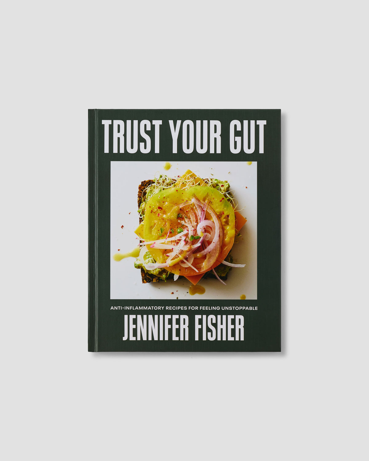 Trust Your Gut Cookbook - front view | jennifer fisher