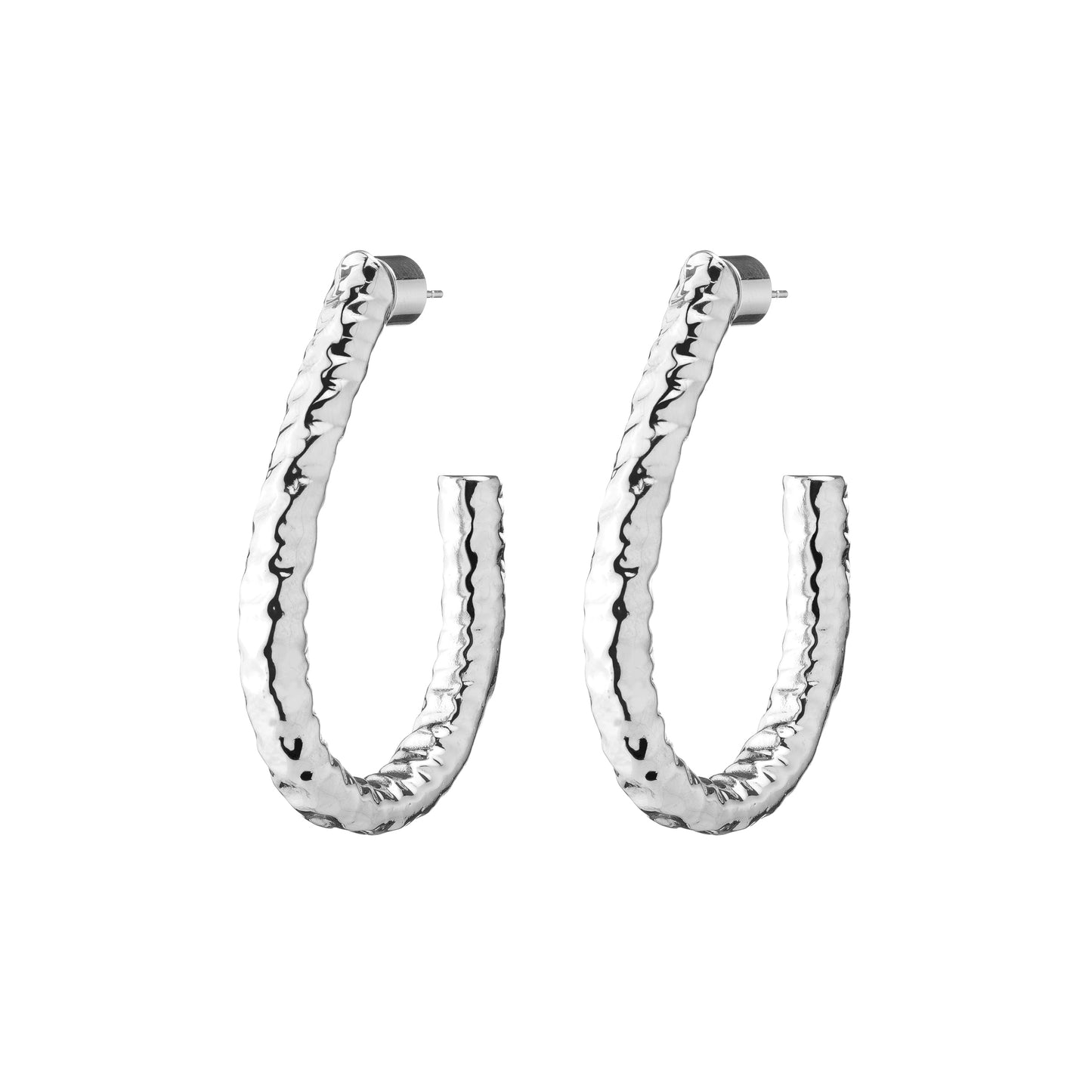 1.5" Teardrop Maeve Baby Hoops