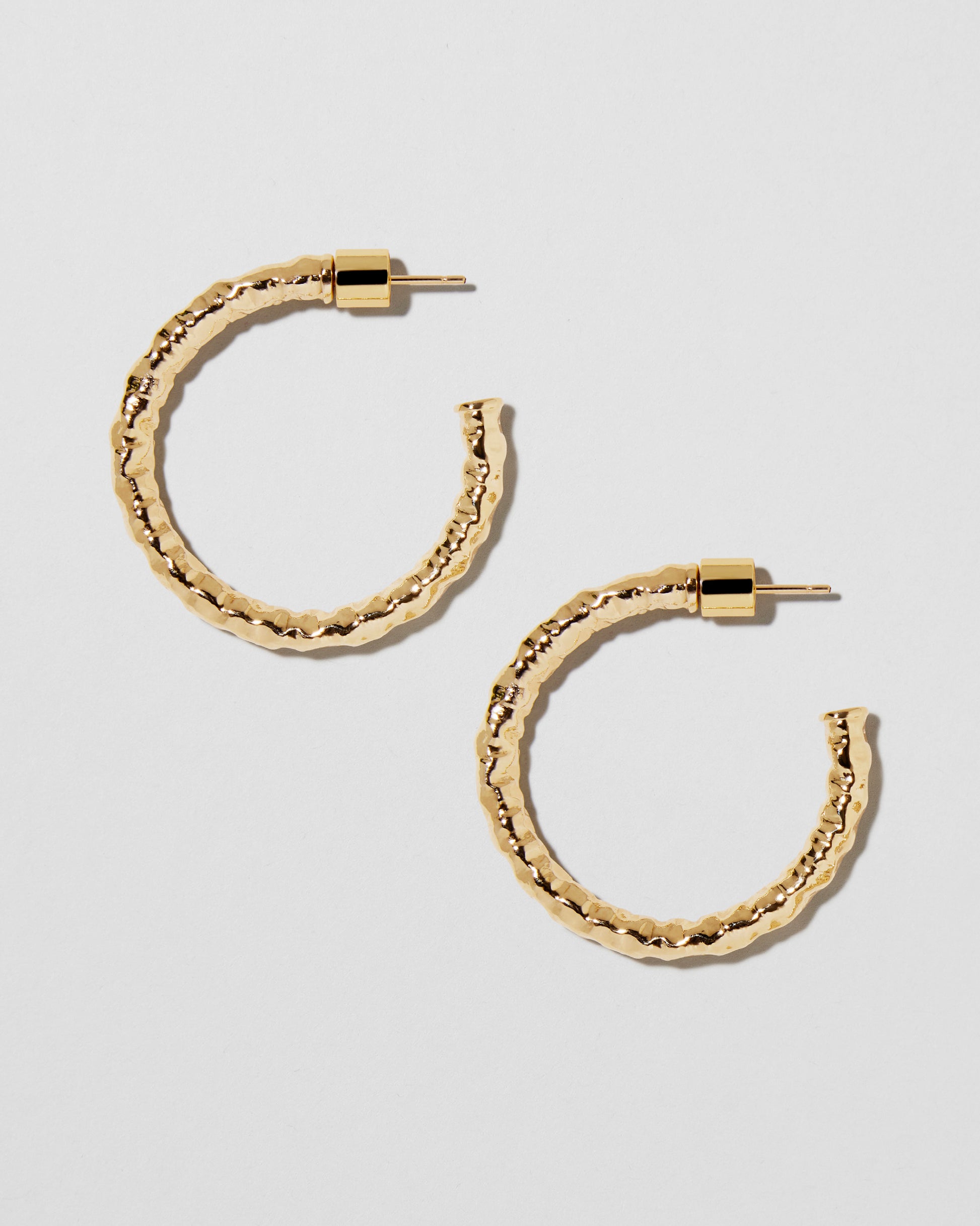 Jennifer Fisher - 1'' Hailey Mini Hoop - Yellow Gold