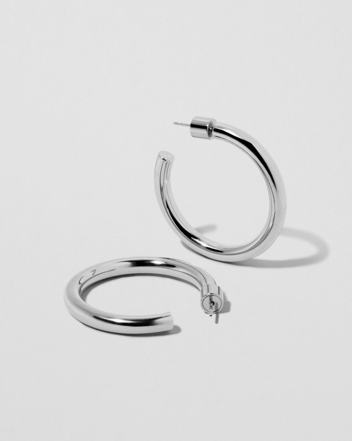 Jennifer Fisher - 1'' Lilly Mini Hoops - Silver