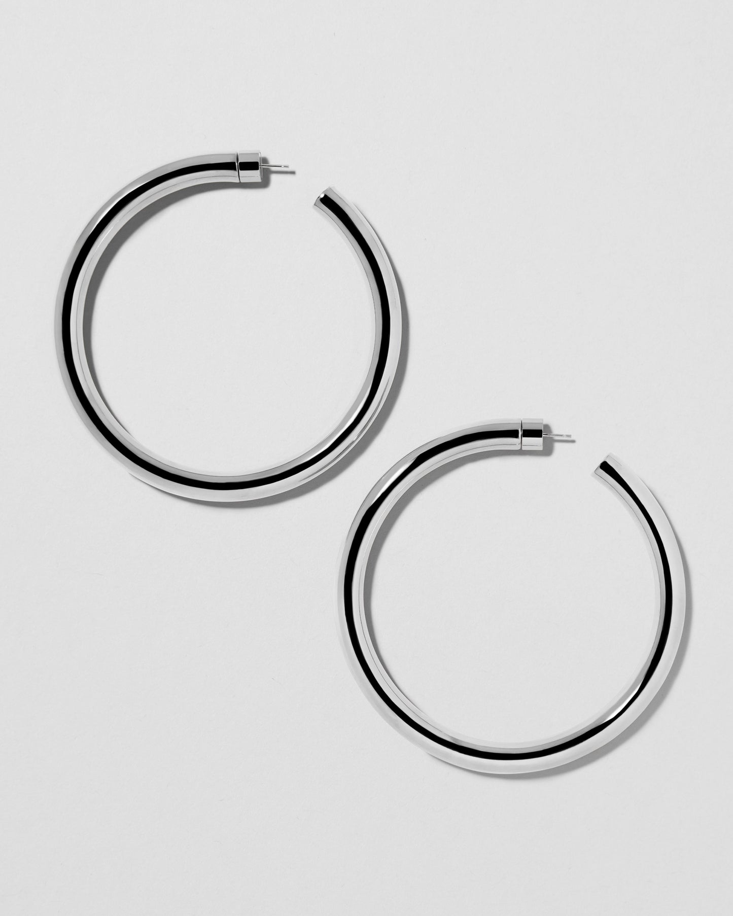 Jennifer Fisher - 2.5'' Kevin Hoops - Silver