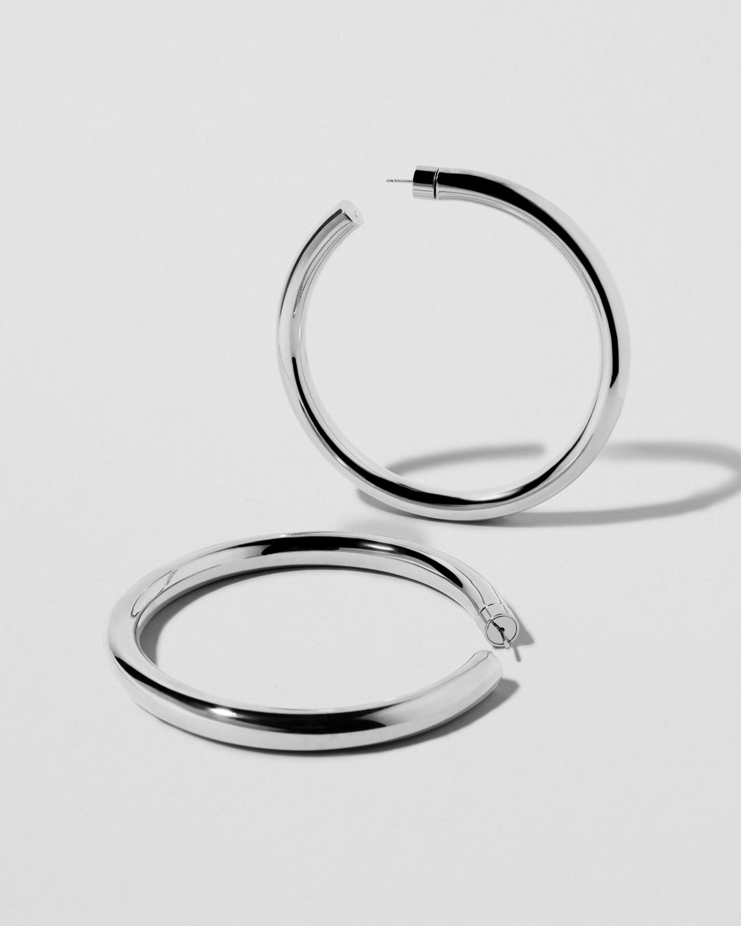 Jennifer Fisher - 2.5'' Kevin Hoops - Silver