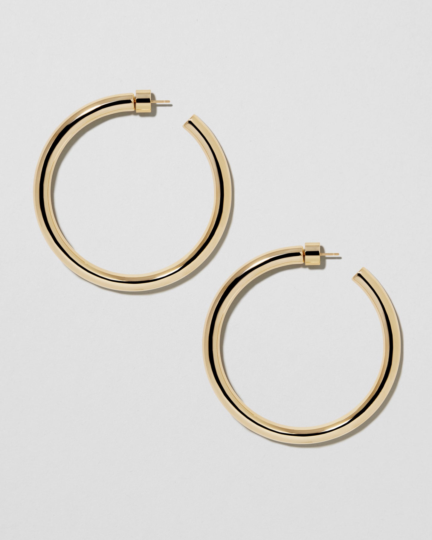 Jennifer Fisher - 2'' Natasha Hoops - Yellow Gold
