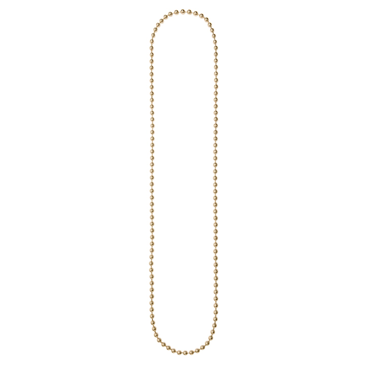 Continual Small Brass Pearls