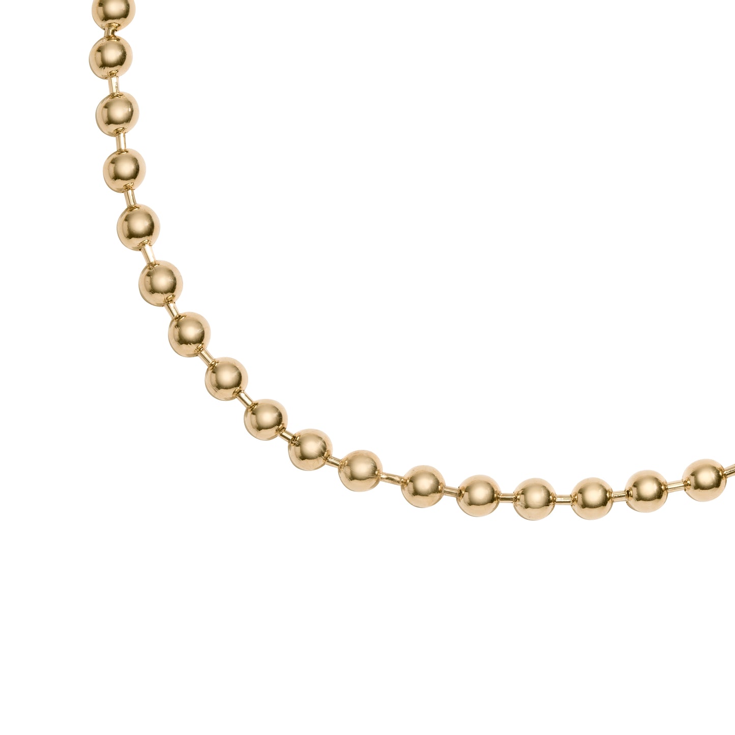 Continual Small Brass Pearls