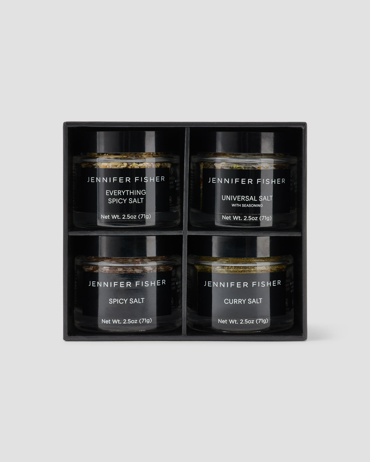 Salt Quad in Gift Box - front view | jennifer fisher