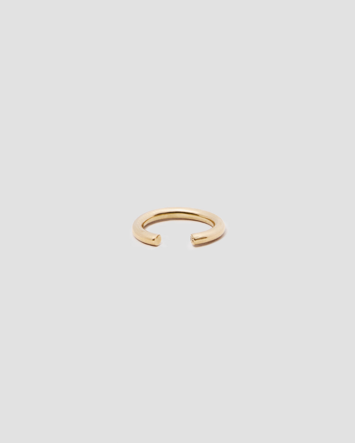 Fine Thread Ear Cuff earring - front view | gold threader earrings
