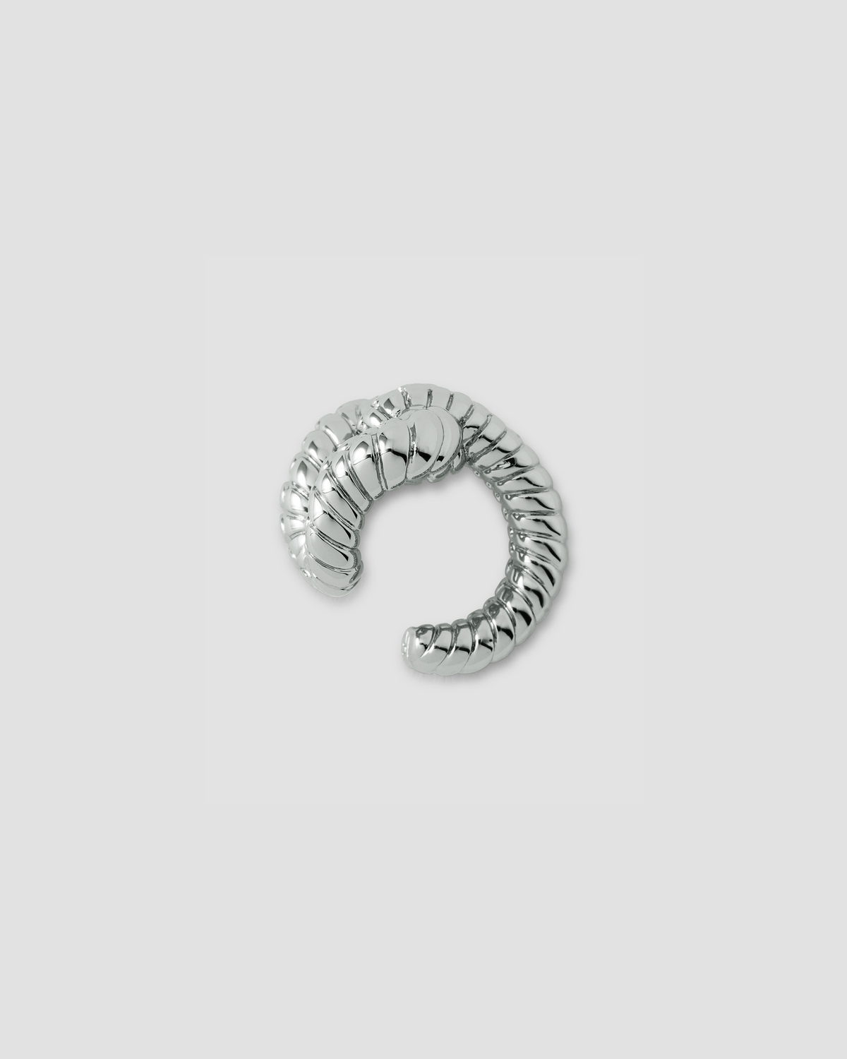 Madison Ave Ear Cuff earring - alternate angle | gold earrings for women