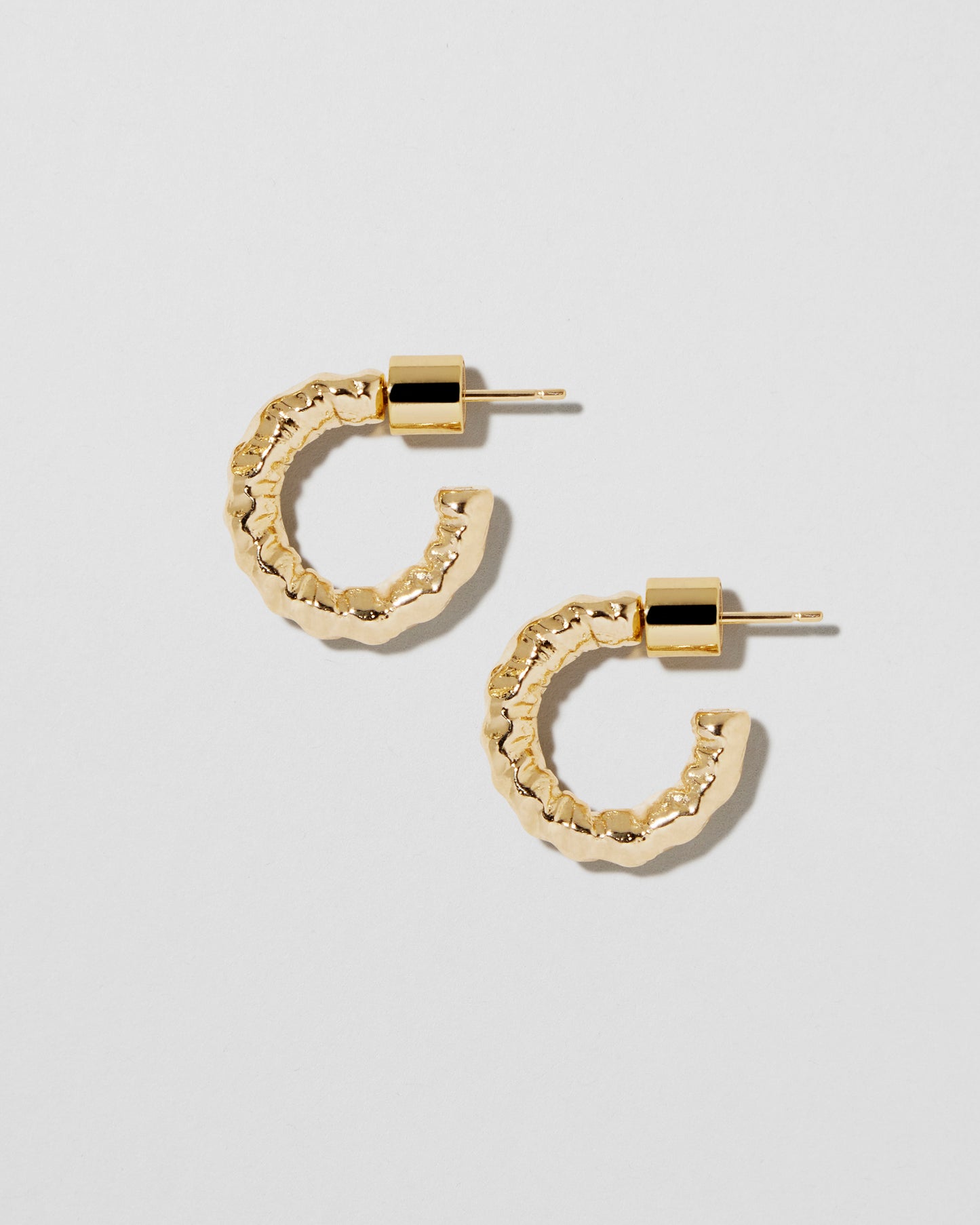 Jennifer Fisher - Hailey Micro Huggies - Yellow Gold