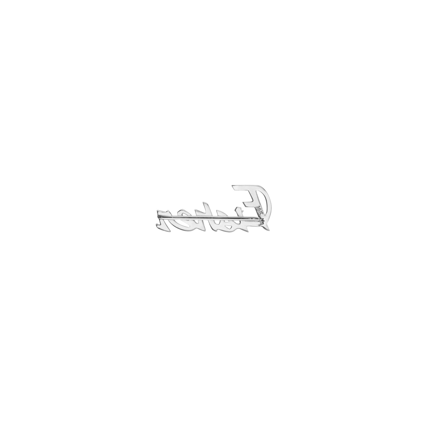 JF Custom Script Ear Crawler with 3 Letters