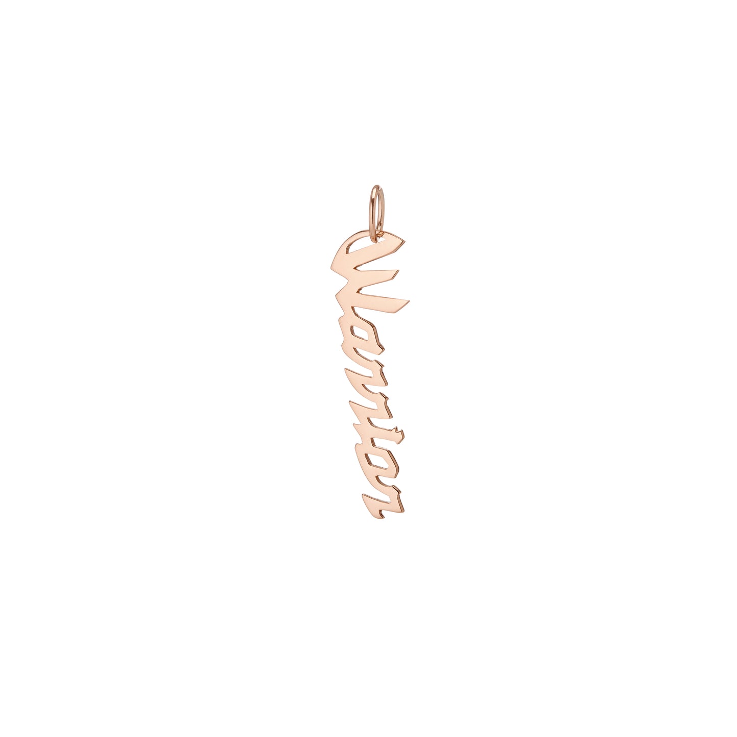 JF Script WARRIOR Charm