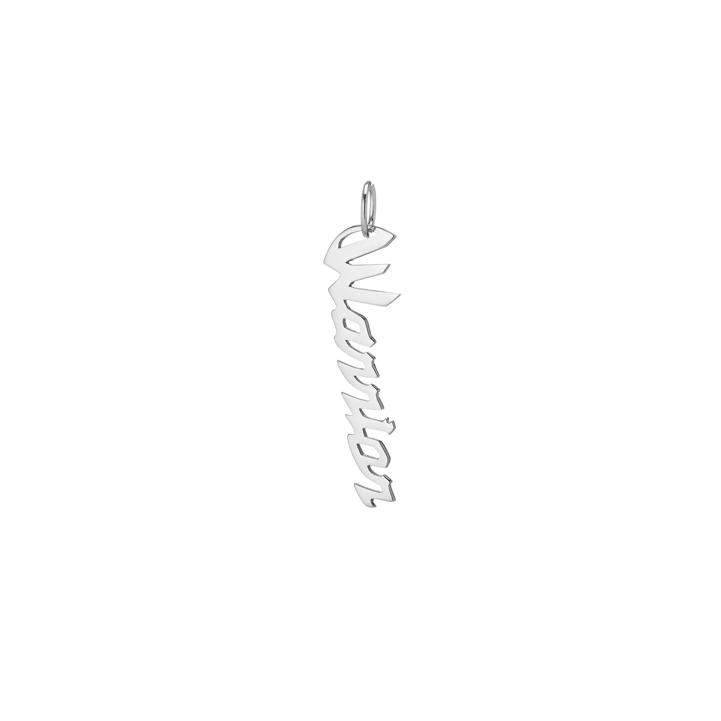 JF Script WARRIOR Charm