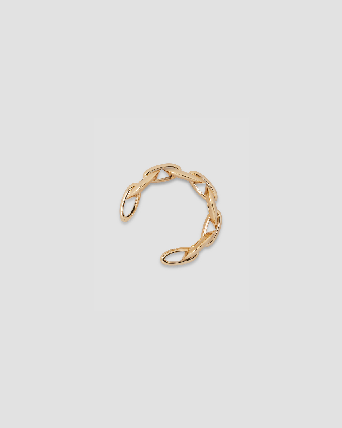 KDH Ear Cuff earring - styled on model | 14k gold earrings