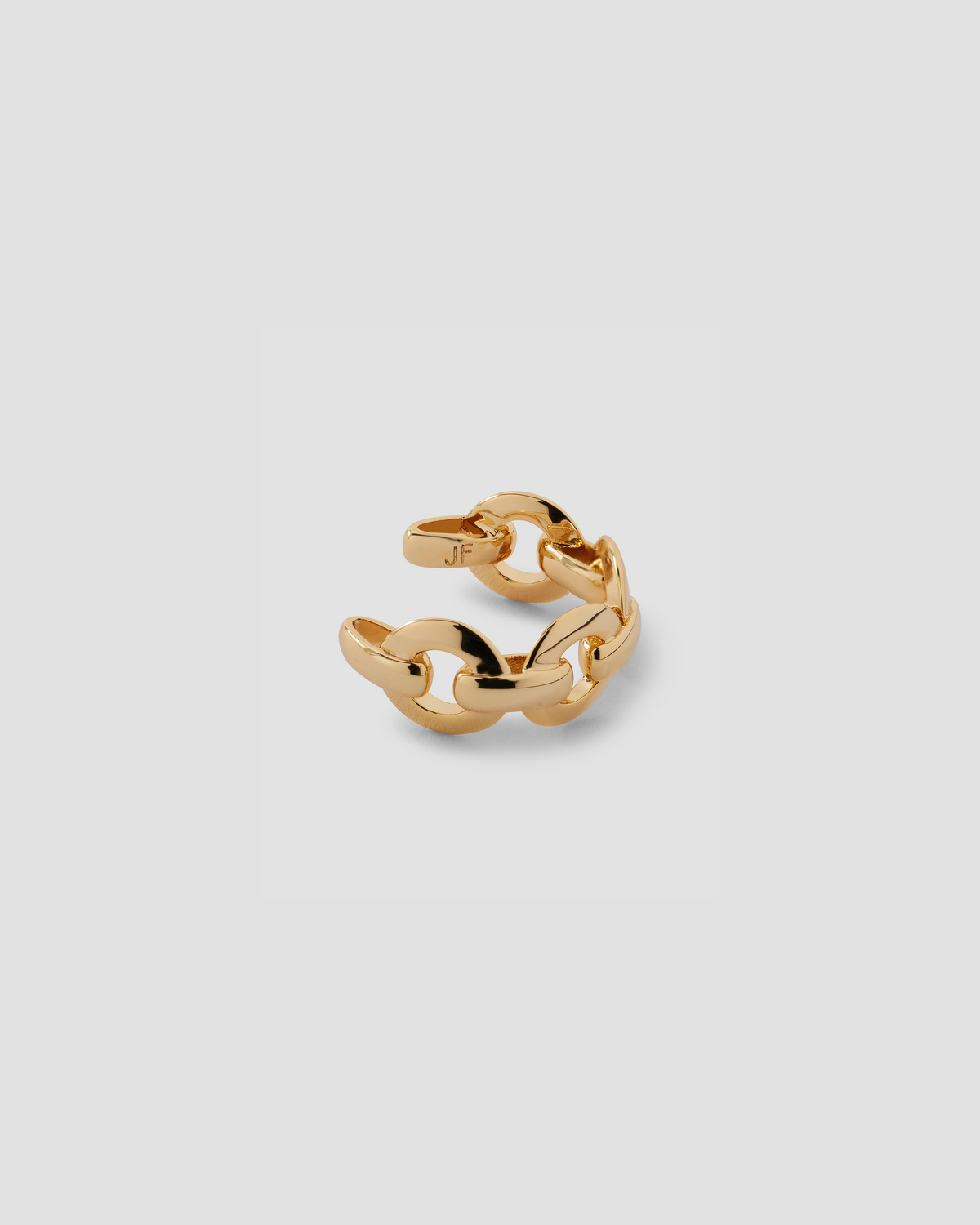 KDH Ear Cuff earring - front view | 14k gold earrings