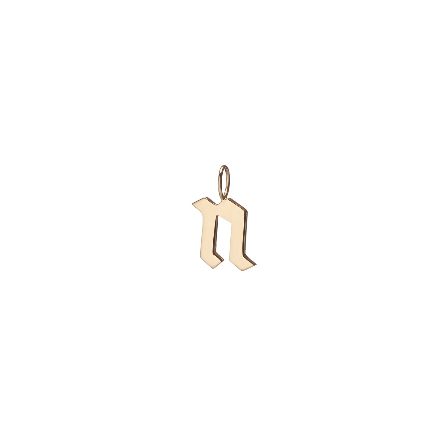 Medium Gothic Letter - 18K Yellow Gold