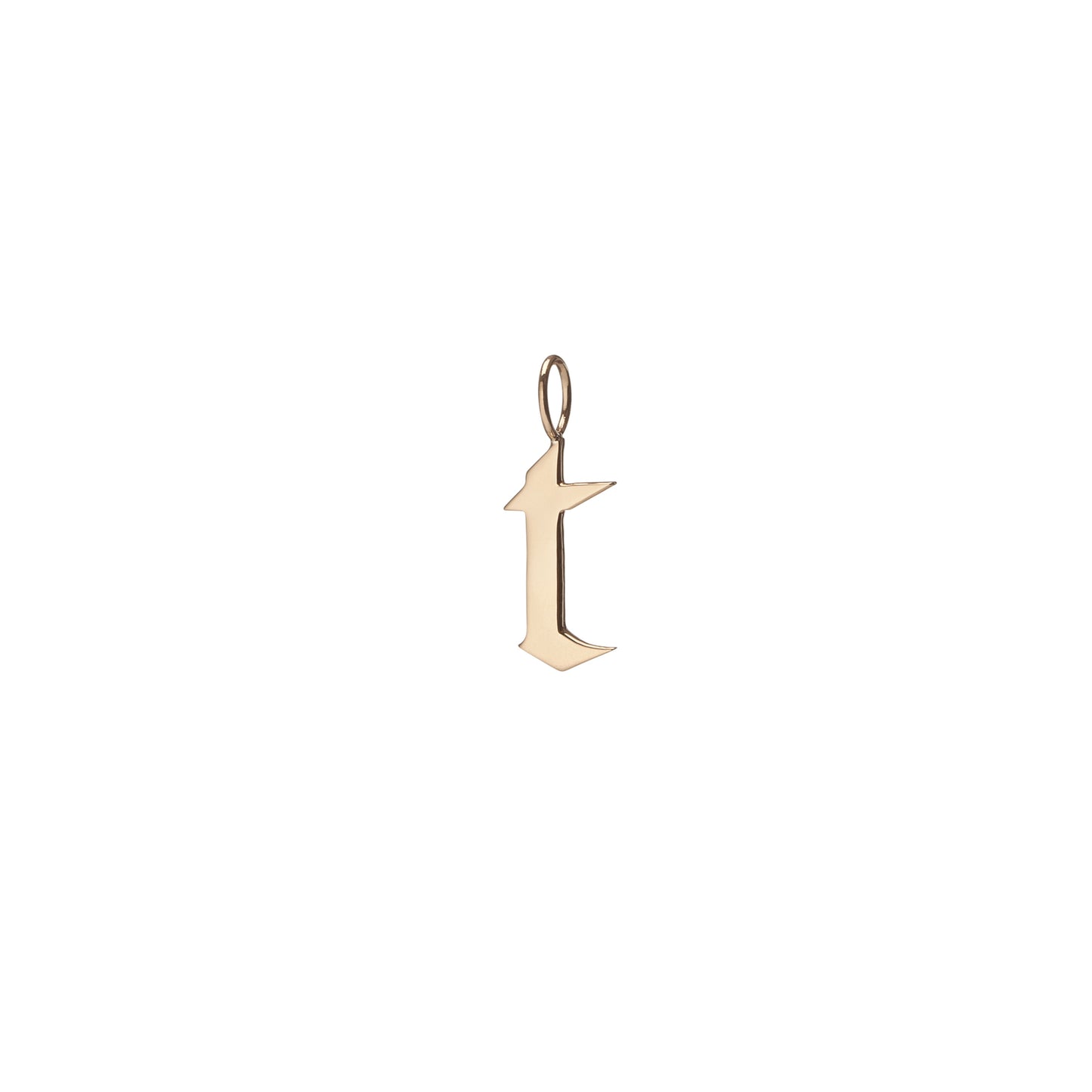 Medium Gothic Letter - 18K Yellow Gold