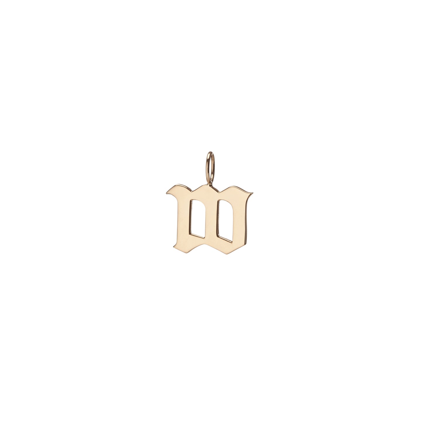 Medium Gothic Letter - 18K Yellow Gold