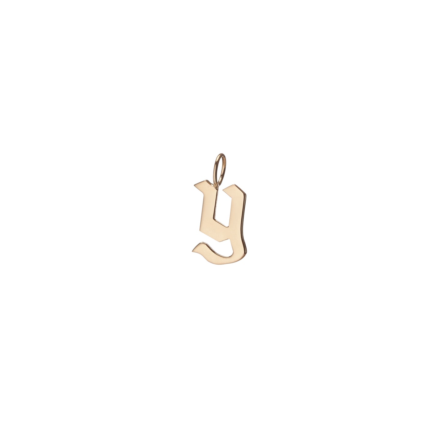 Medium Gothic Letter - 18K Yellow Gold