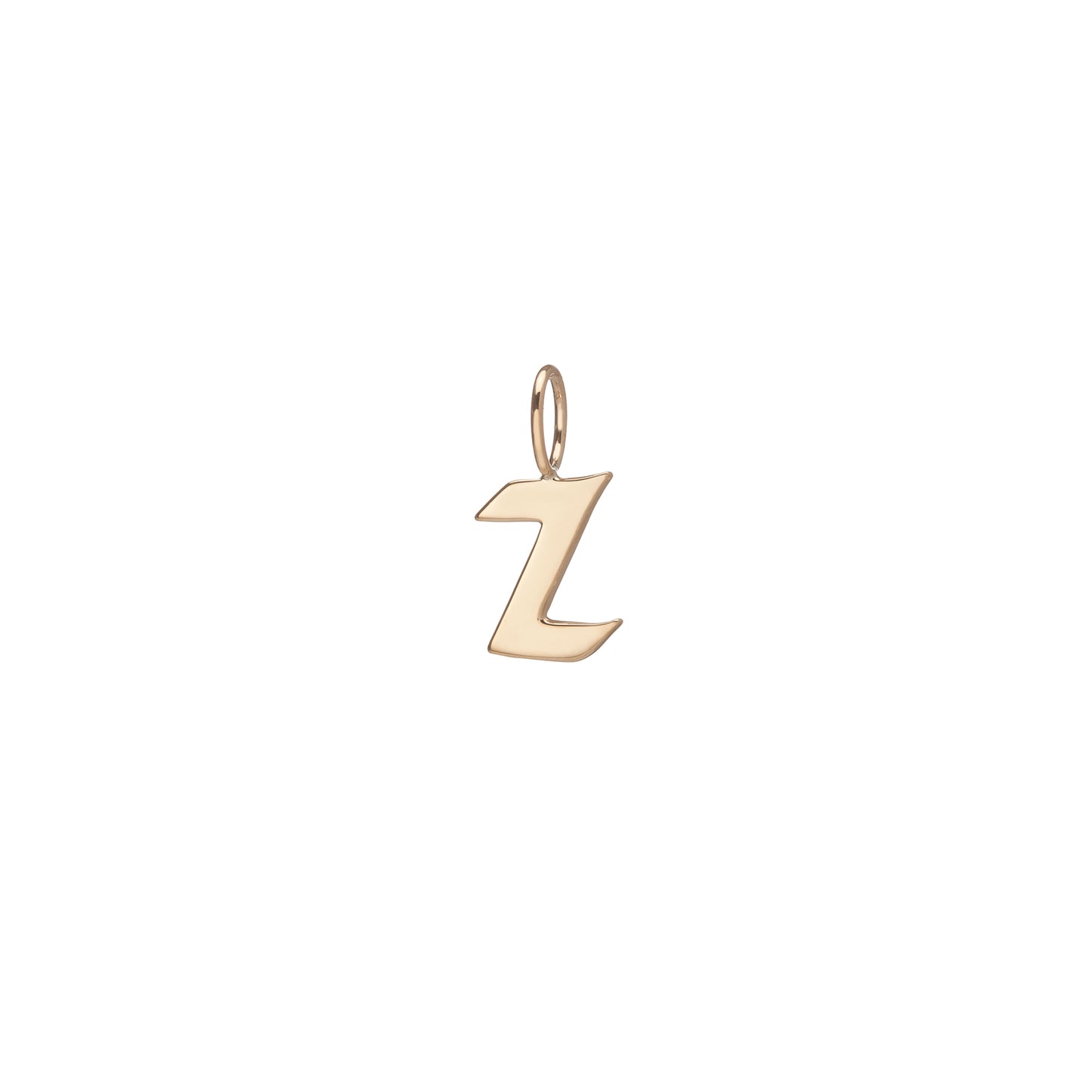 Medium Gothic Letter - 18K Yellow Gold