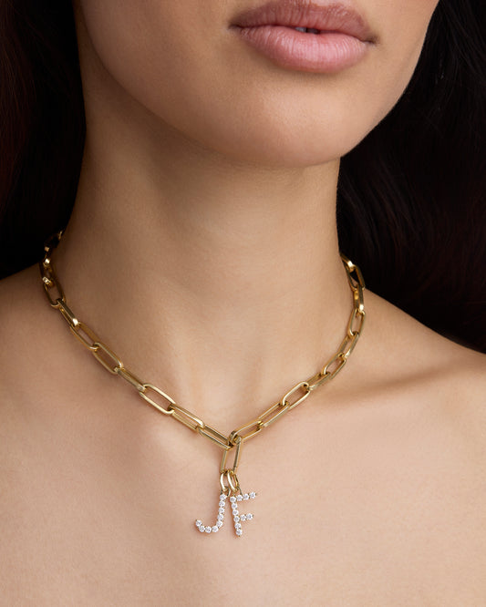 Floating Diamond Minimal Block Letter