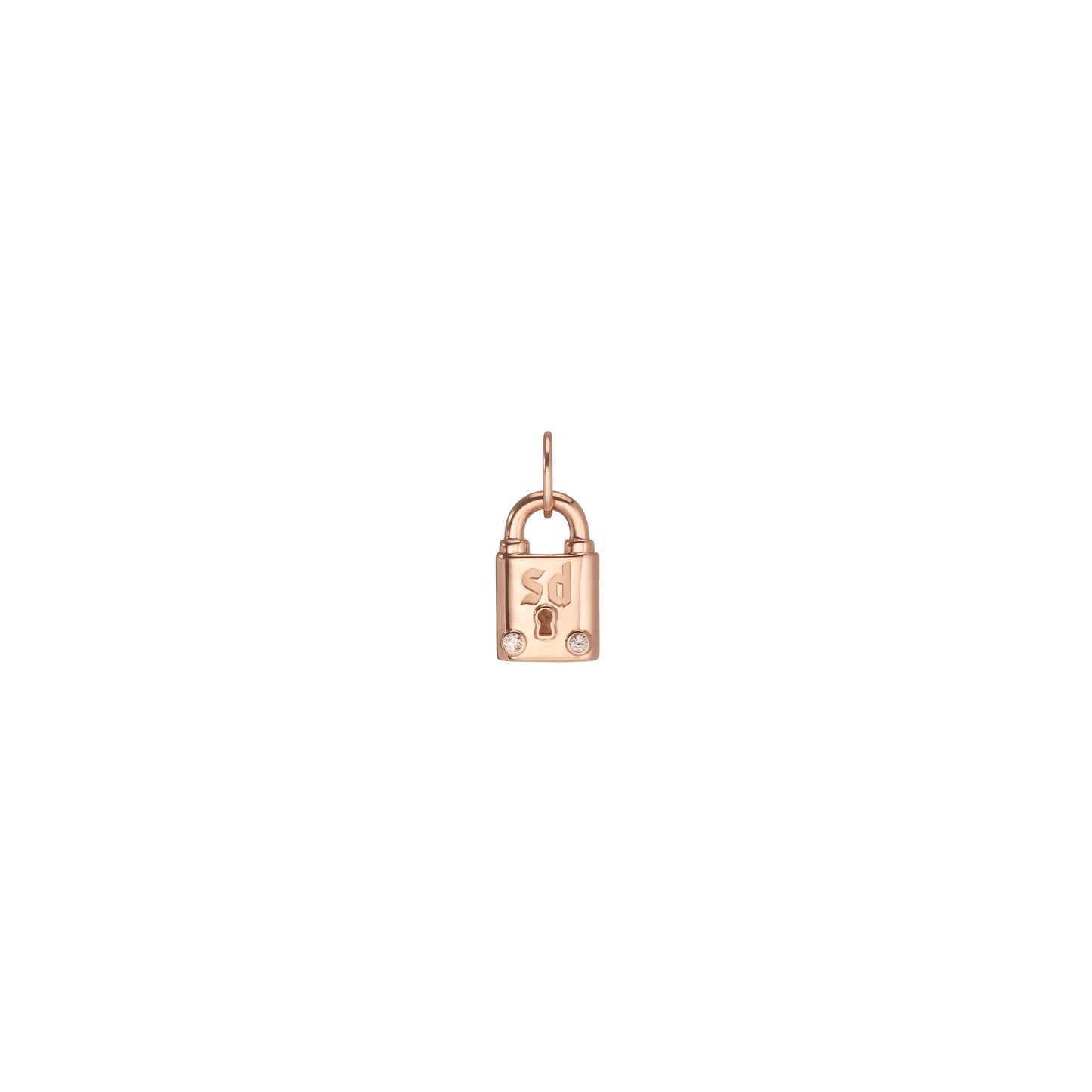 Small Lock - 2 Diamonds