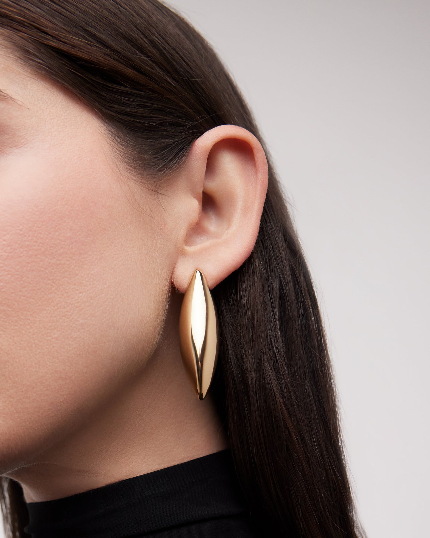 Small Puffy Dagger Earrings