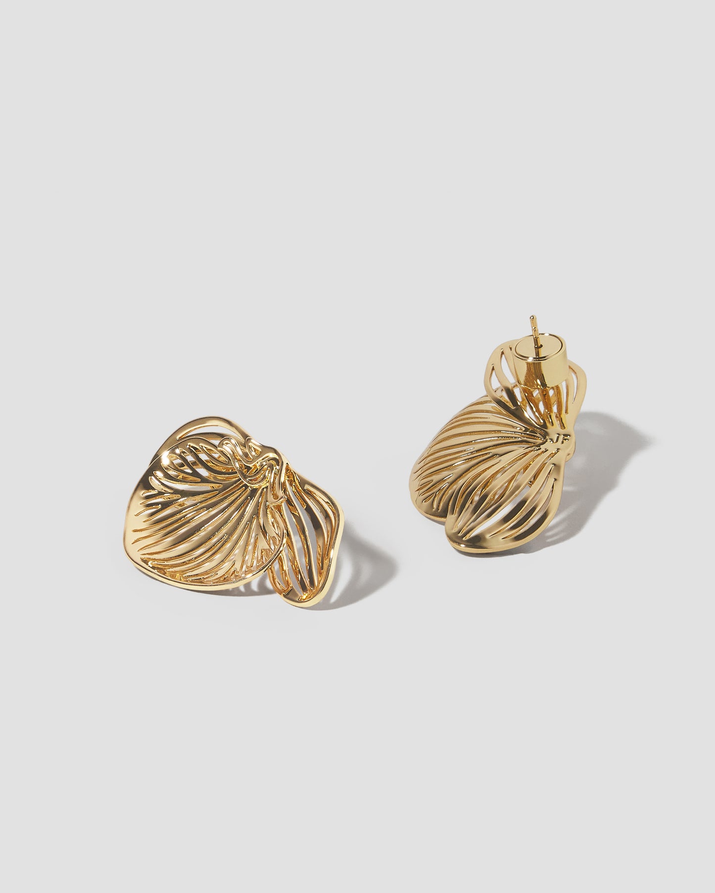 Small Orchid Earrings