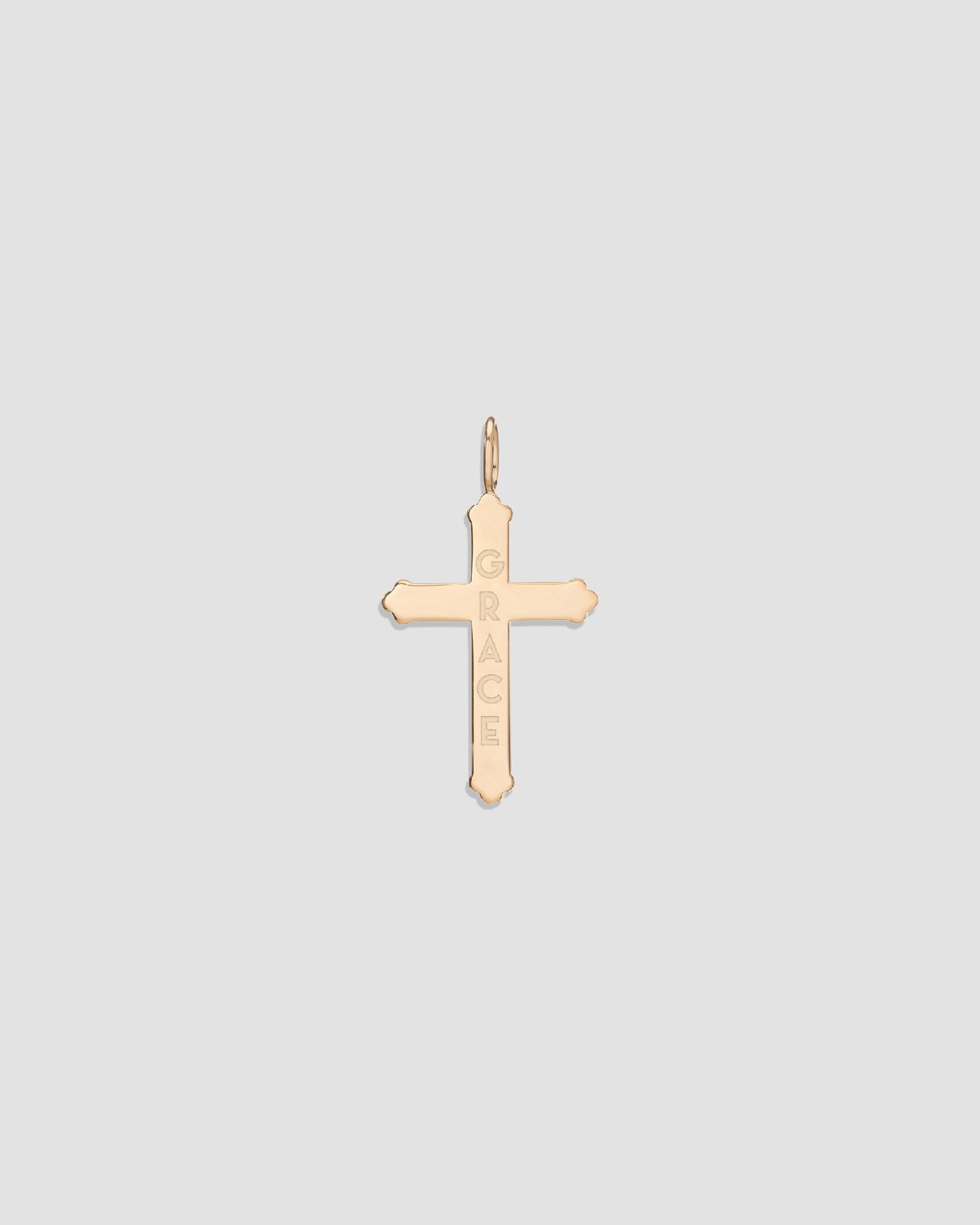 Small Royal Cross in 18K Yellow Gold