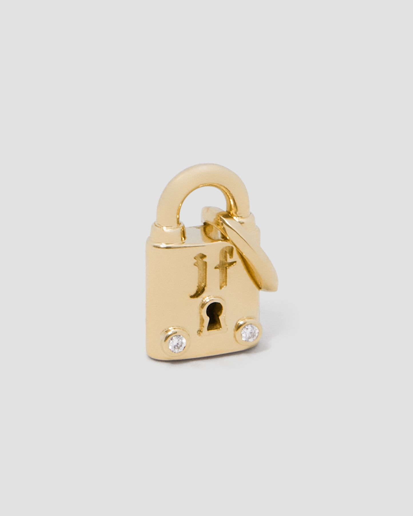 Small Lock - 2 Diamonds