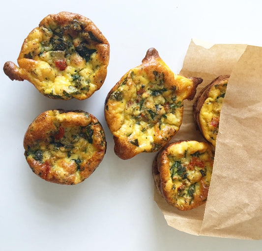 Crustless Quiche Veggie Muffins