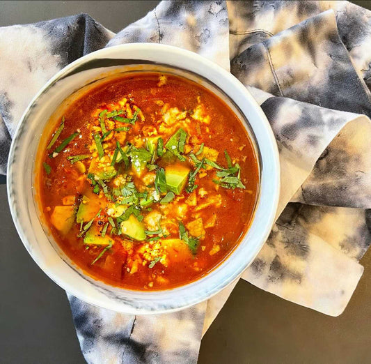 VEGETARIAN TORTILLA SOUP