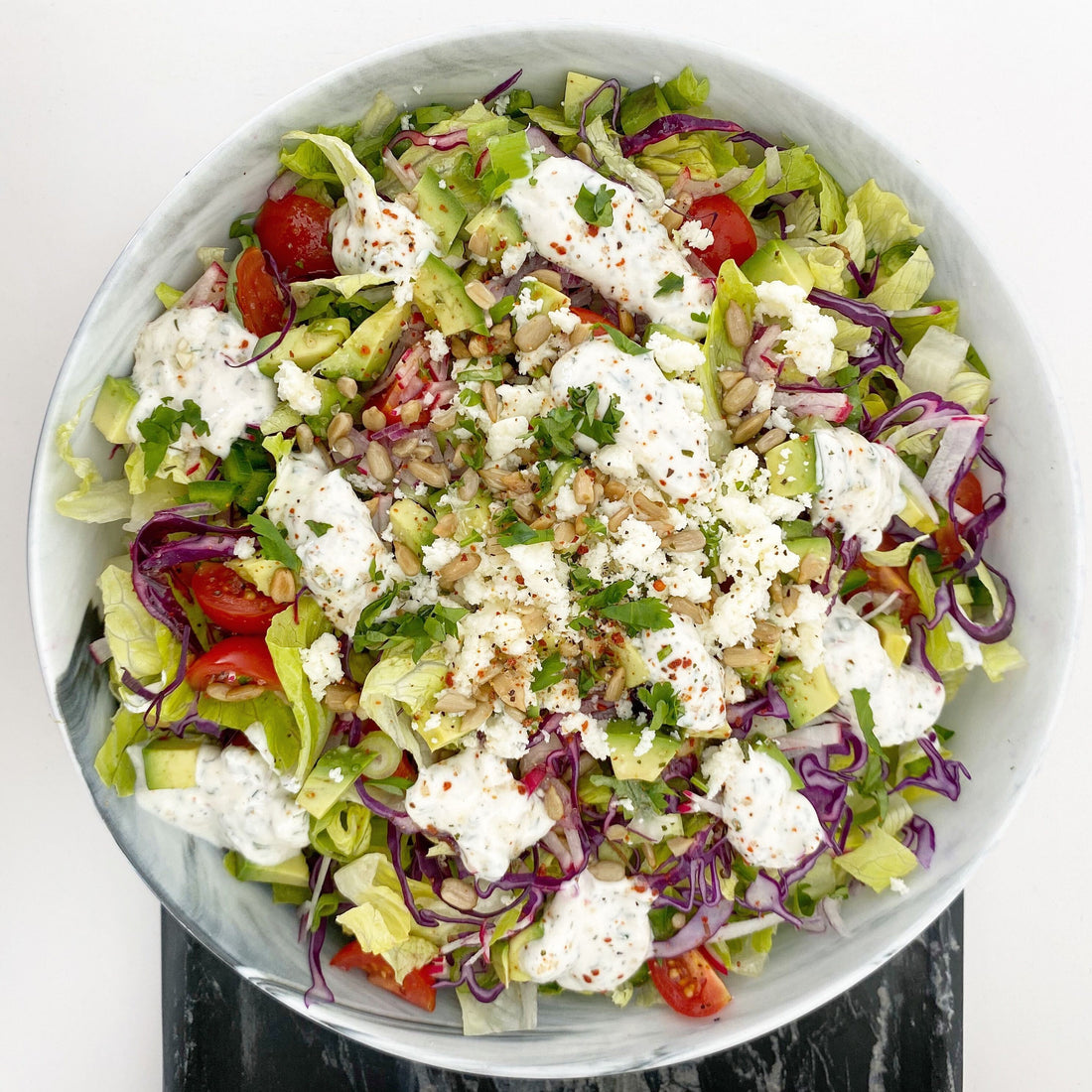 VEGGIE TACO SALAD