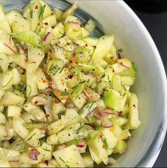 BETTER THAN THE DELI CUCUMBER SALAD