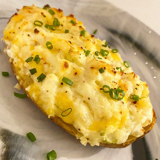 MOM'S TWICE BAKED POTATOES