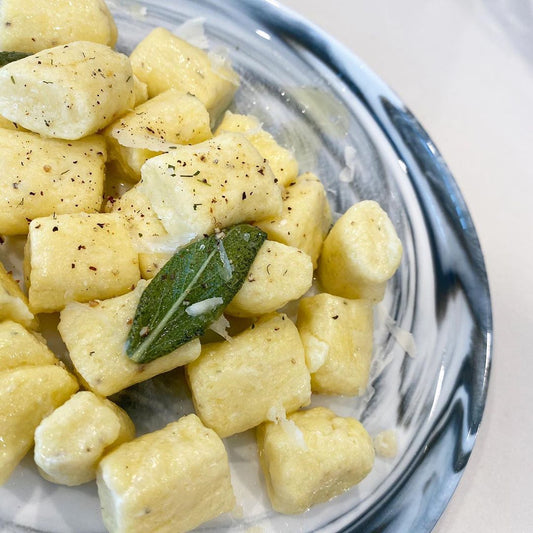 RICOTTA GNOCCHI WITH SAGE BROWN BUTTER SAUCE