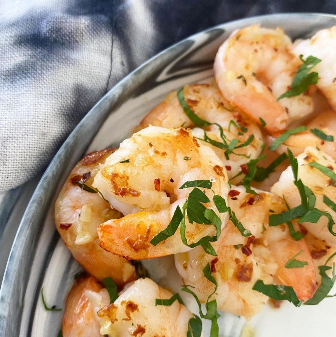 Super Simple Spicy Shrimp with Garlic Sauce