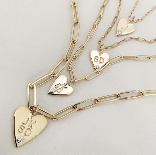 NEW HEART CHARMS