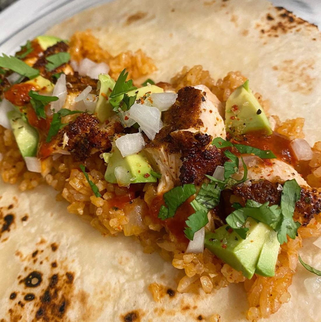 CHILI LIME BROILED FISH TACOS