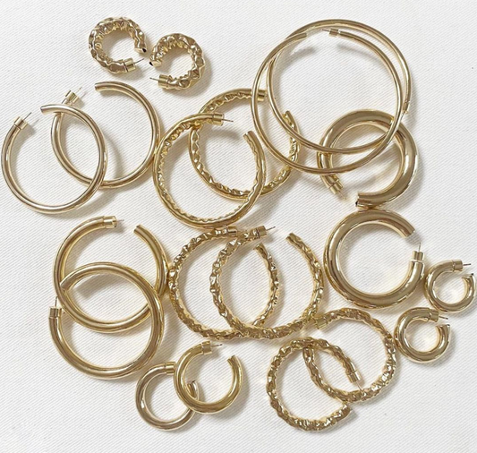 GOLD-HOOPS