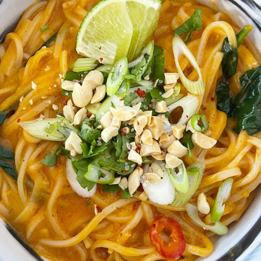 ‘SO EASY YOU CAN MAKE IT IN 20 MINUTES’ VEGETARIAN THAI COCONUT CURRY SOUP