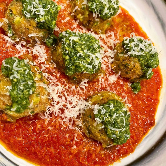 EASIEST BAKED TURKEY MEATBALLS