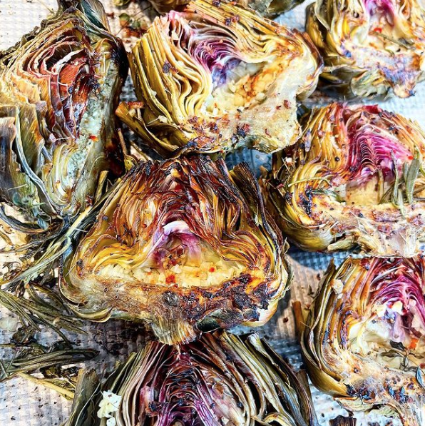 SIMPLE ROASTED ARTICHOKES