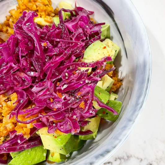 THE SIMPLEST PURPLE SLAW