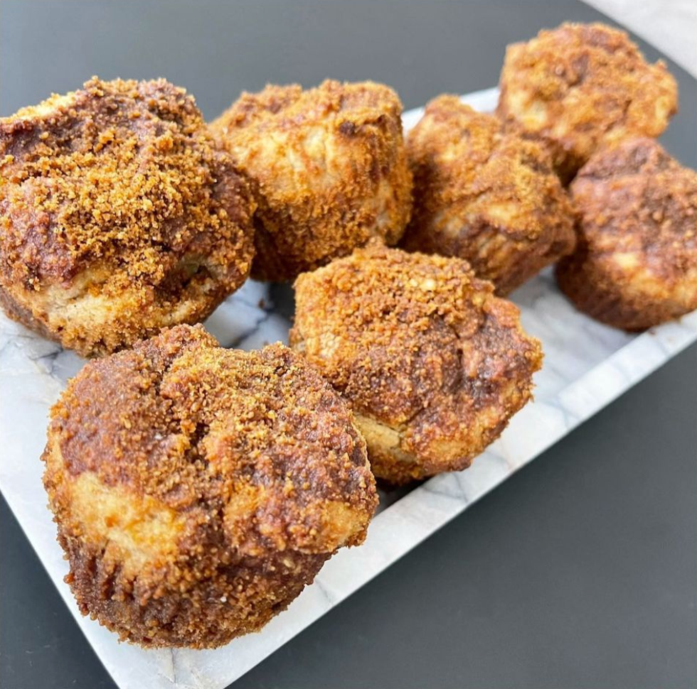 GRAIN AND DAIRY FREE CINNAMON SUGAR MUFFIN BOMBS