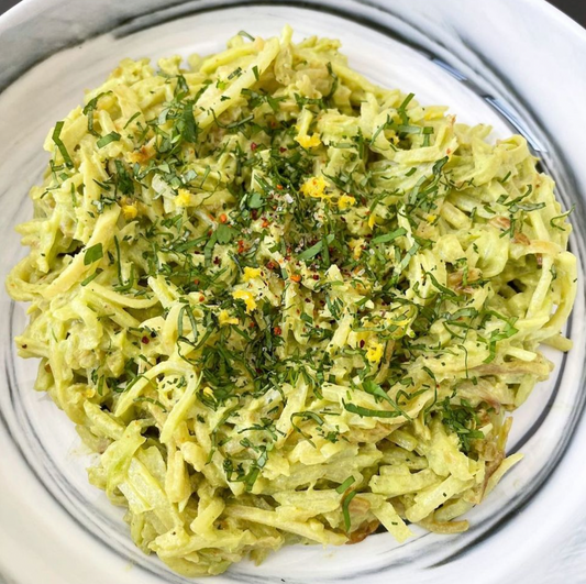 Green Goddess Kohlrabi Pasta