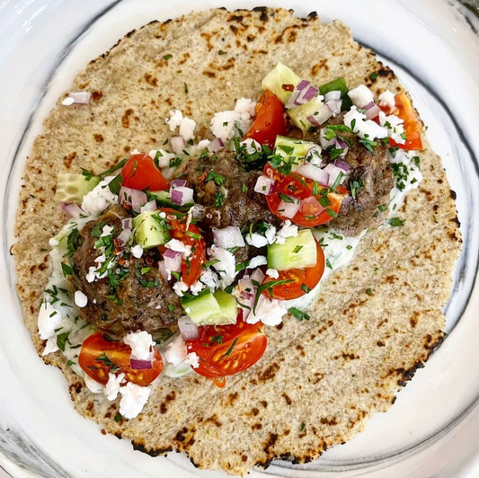 Greek Wrap Meatballs