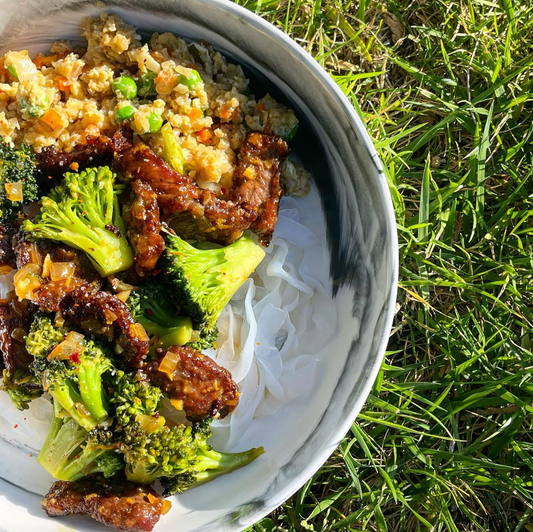 Crispy Orange Beef and Broccoli