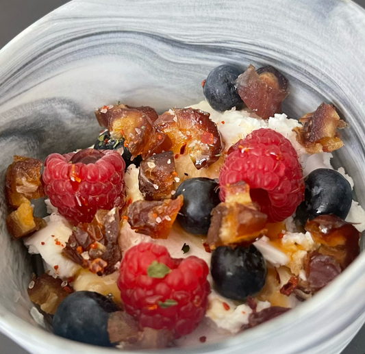 Sweet and Spicy Yogurt Bowl