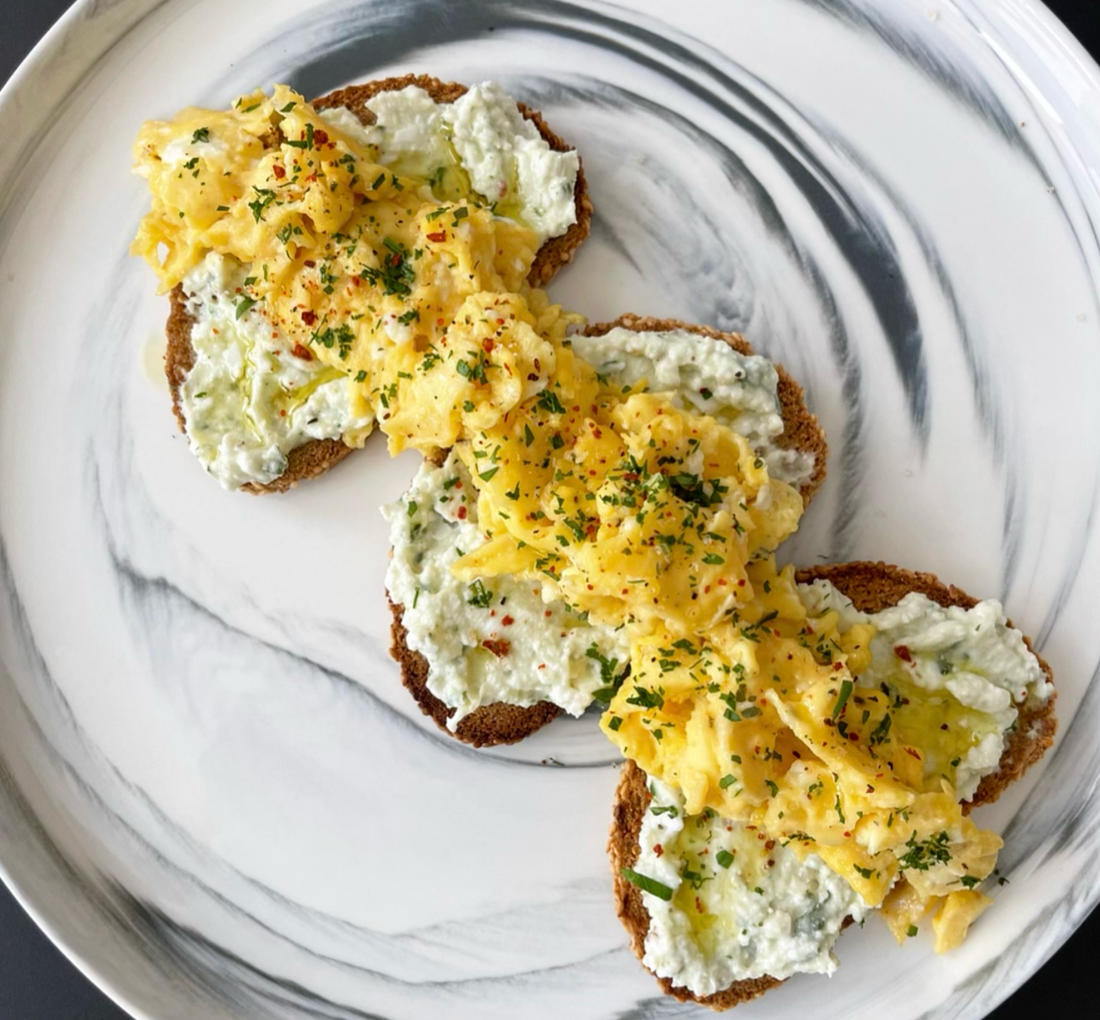 Garlicky and Lemony Vegan Whipped Feta Spread