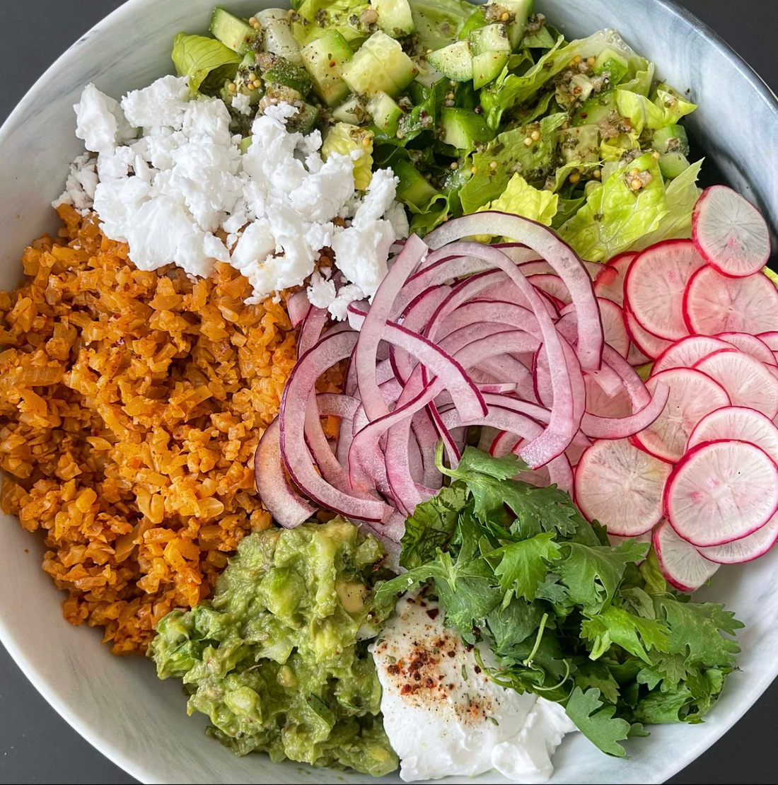 NO GARBAGE SHELL TACO SALAD